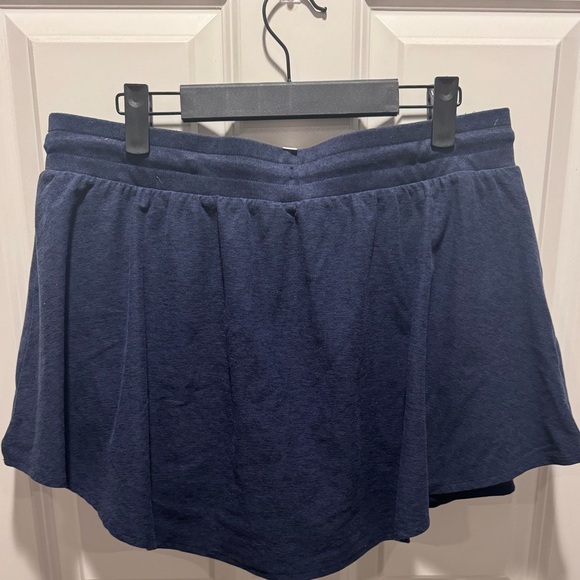 Fabletics Dark Blue Athletic Skort - Picture 2 of 4